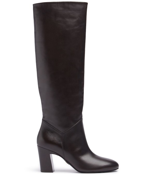 Dsquared2: 85mm Leather boots - women_0 | Luisa Via Roma
