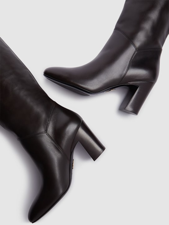 Dsquared2: 85mm Leather boots - women_1 | Luisa Via Roma