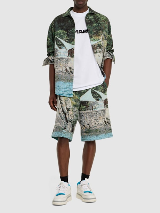 Cotton blend shirt - Thumbnail 2