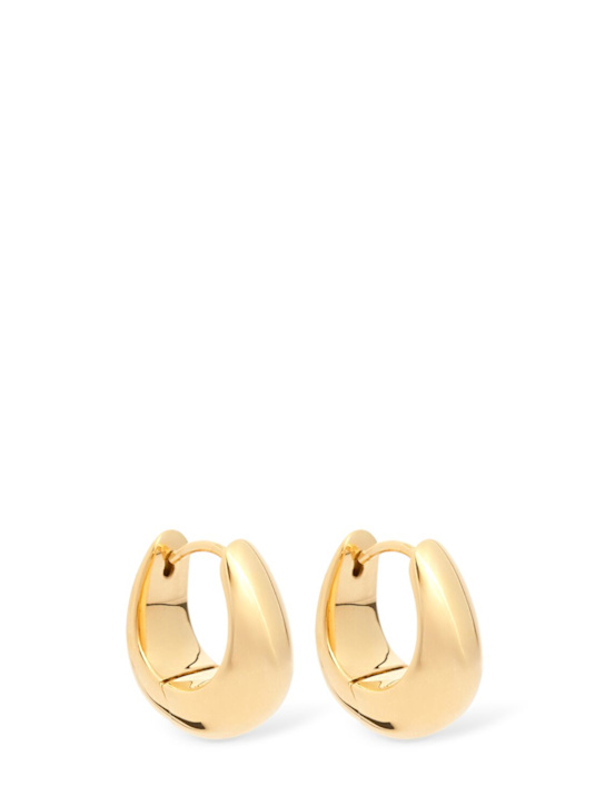 Tom Wood: Ice small hoop earrings - men_0 | Luisa Via Roma