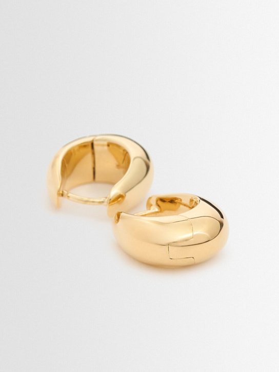 Tom Wood: Ice small hoop earrings - men_1 | Luisa Via Roma