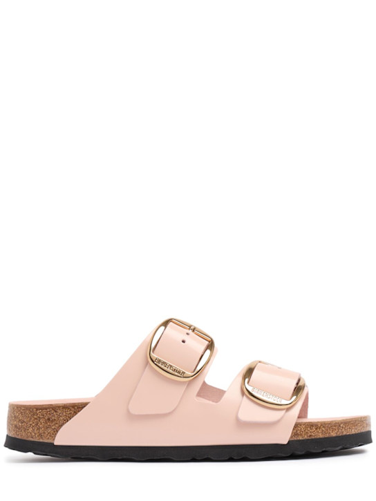 BIRKENSTOCK: Arizona Big Buckle patent sandals - women_0 | Luisa Via Roma