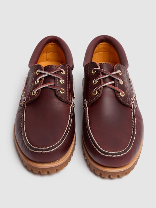 Timberland: Timberland Authentic boat shoes - Burgundy - men_2 | Luisa Via Roma