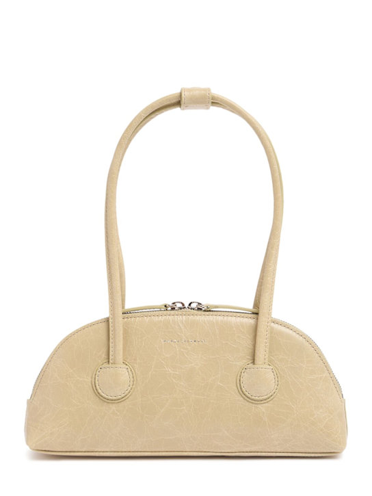 MARGESHERWOOD: Bessette crinkled leather shoulder bag - women_0 | Luisa Via Roma