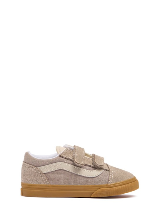 Vans: Old Skool leather sneakers - kids-boys_0 | Luisa Via Roma