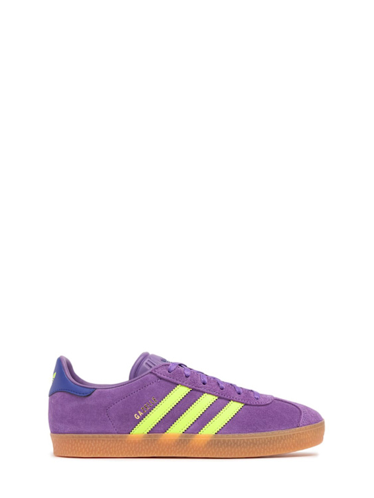 adidas Originals: Gazelleスエードレースアップニーカー - kids-boys_0 | Luisa Via Roma