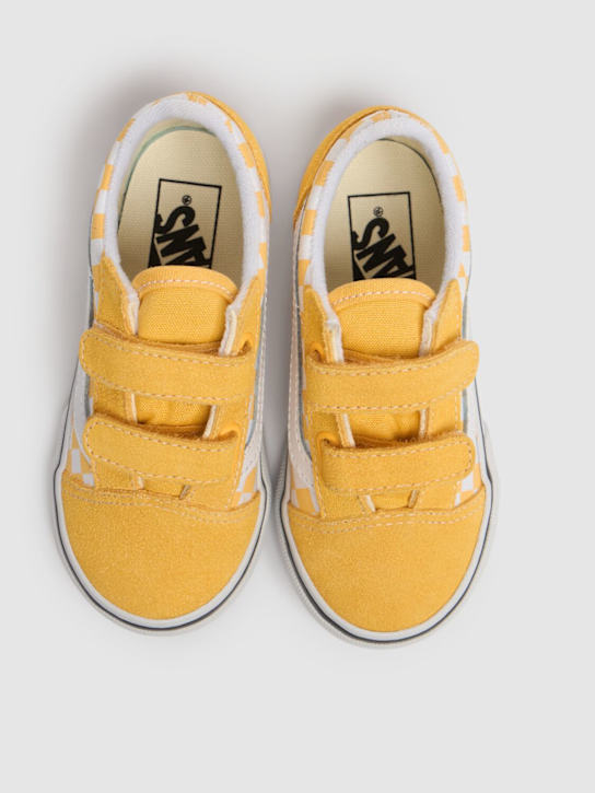 Vans: Old Skool leather sneakers - kids-boys_1 | Luisa Via Roma