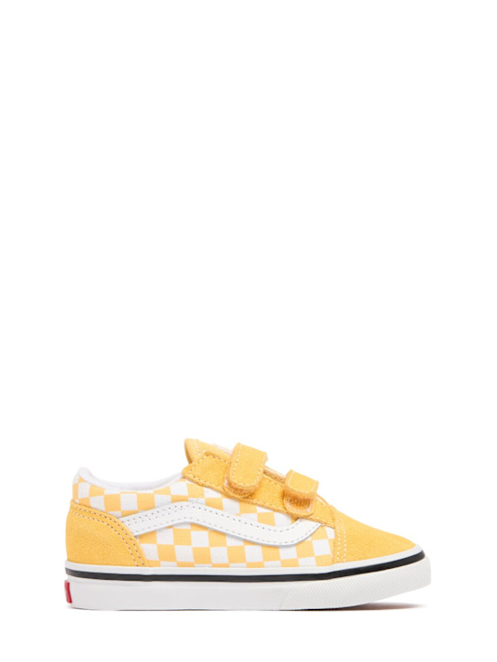 Vans: Old Skool leather sneakers - kids-boys_0 | Luisa Via Roma