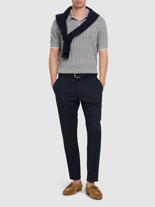 PT Torino: Rebel ストレッチコットンツイルパンツ - men_1 | Luisa Via Roma