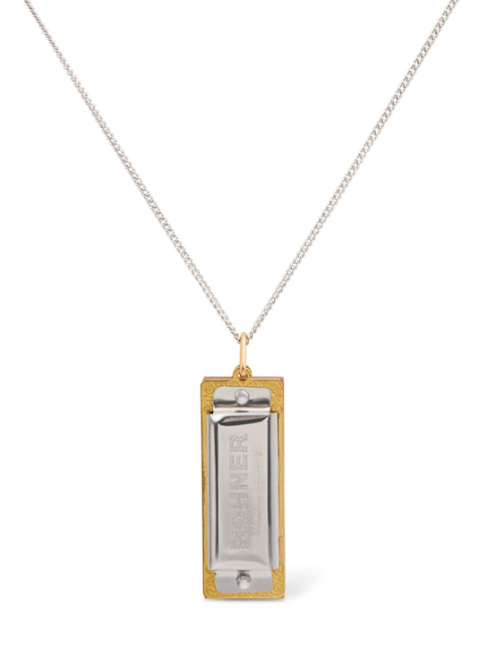 Lemaire: Harmonica long necklace - women_0 | Luisa Via Roma