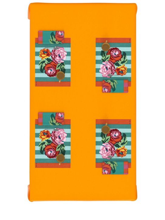 LISA CORTI: Set of 2 Nizam Aqua Veronese placemats - Green - ecraft_2 | Luisa Via Roma