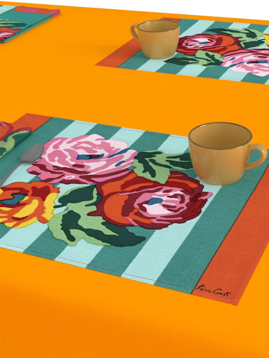 LISA CORTI: Set di 2 tovagliette Nizam Aqua Veronese - Verde - ecraft_1 | Luisa Via Roma