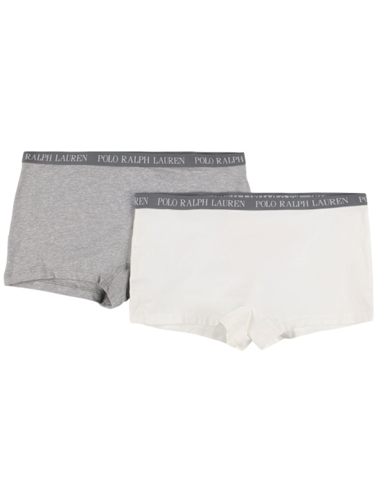 Polo Ralph Lauren: Set di 2 boxer in jersey di cotone - kids-boys_0 | Luisa Via Roma