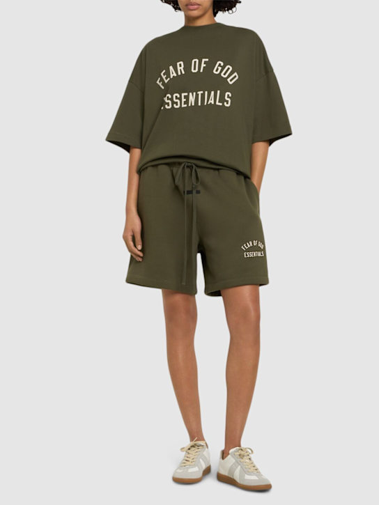 Fear of God ESSENTIALS: 平纹针织圆领T恤 - women_1 | Luisa Via Roma