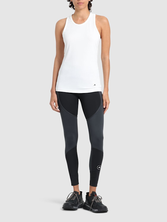 adidas By Stella McCartney: Tank top a costine - women_1 | Luisa Via Roma