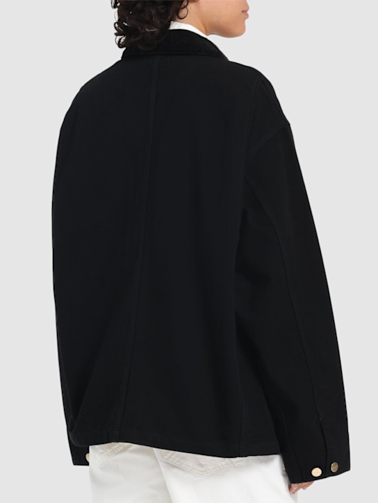 Carhartt WIP: Michigan coat - Black - women_2 | Luisa Via Roma