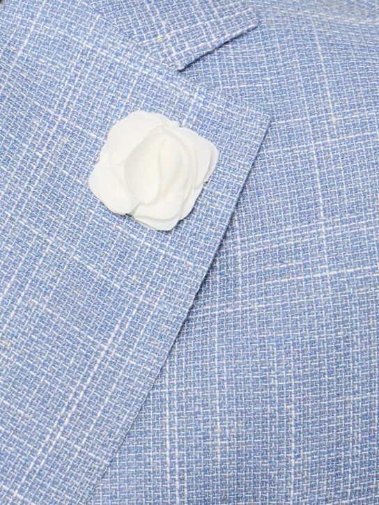 Boss: Hanry wool blend blazer - Light/Pastel Bl - men_4 | Luisa Via Roma