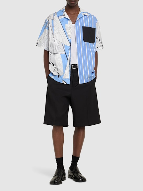 MSGM: Cotton shirt - men_1 | Luisa Via Roma