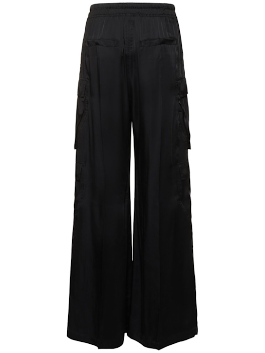 Rick Owens: Cargo belas pants - Black - men_3 | Luisa Via Roma