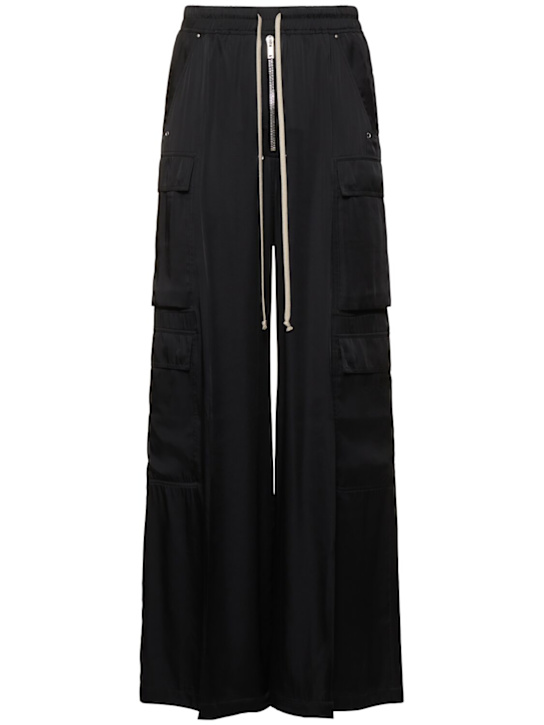 Rick Owens: Cargo belas pants - Black - men_0 | Luisa Via Roma