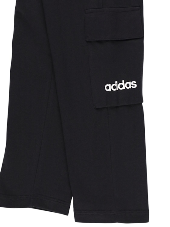 adidas Originals: コットンブレンドカーゴ スウェットパンツ - kids-girls_1 | Luisa Via Roma