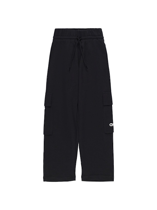 adidas Originals: コットンブレンドカーゴ スウェットパンツ - kids-girls_0 | Luisa Via Roma