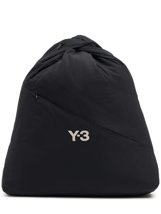 Y-3: Y-3 nylon backpack - men_0 | Luisa Via Roma