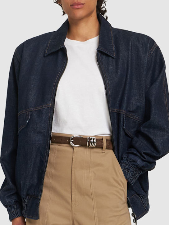 Déhanche: Hollyhock suede belt - women_1 | Luisa Via Roma