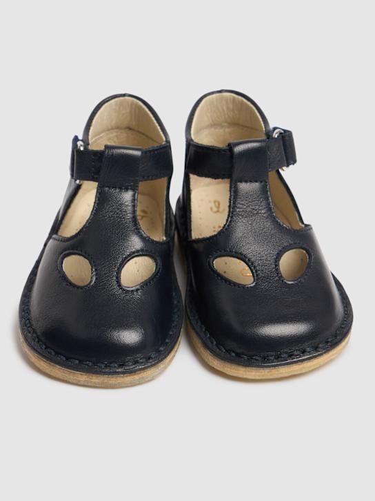 Il Gufo: Classic leather sandals - kids-boys_1 | Luisa Via Roma