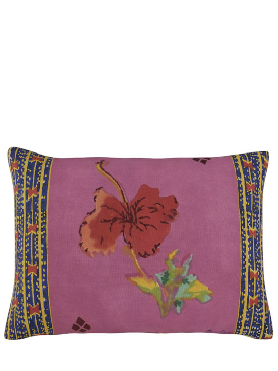 LISA CORTI: Ibisco baby pillow - Pink - ecraft_0 | Luisa Via Roma