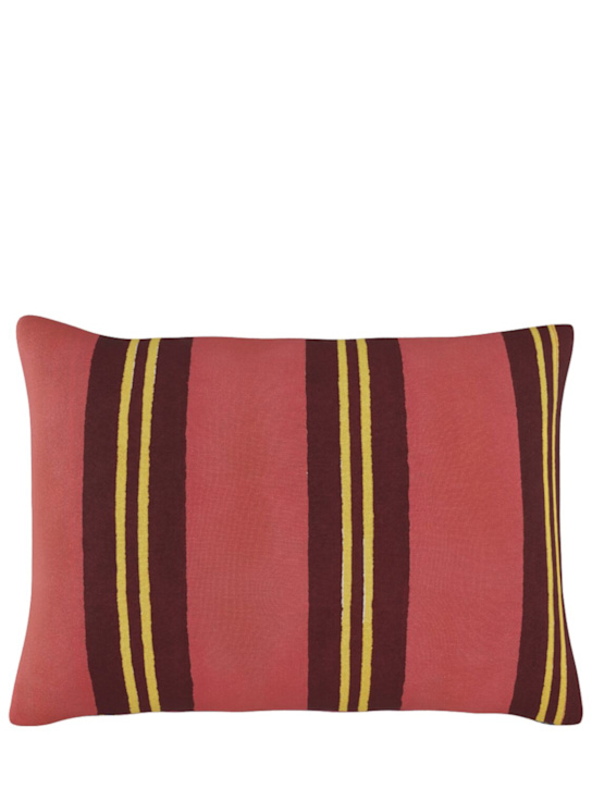 LISA CORTI: Ibisco baby pillow - Pink - ecraft_1 | Luisa Via Roma