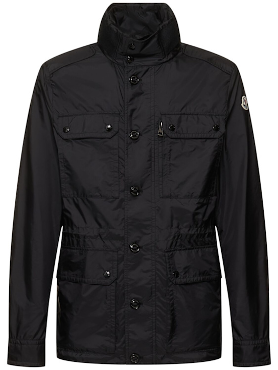 Moncler: Lez water repellent nylon jacket - men_0 | Luisa Via Roma