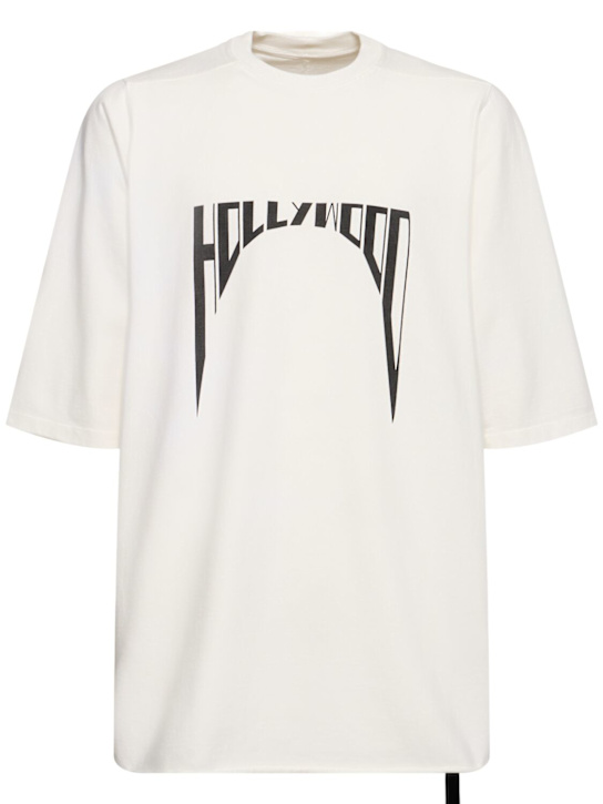 Rick Owens DRKSHDW: Hollywood ジャンボTシャツ - men_0 | Luisa Via Roma