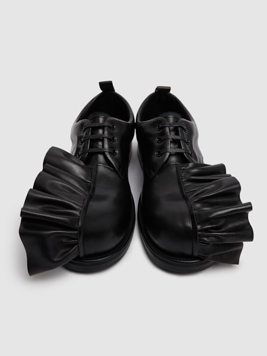 Comme des Garçons Homme Plus: HP x Kids Love Gaite leather derby shoes - men_1 | Luisa Via Roma