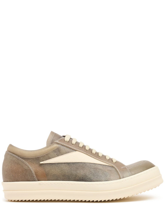 Rick Owens: Vintage sneakers - Dust/Milk - men_0 | Luisa Via Roma