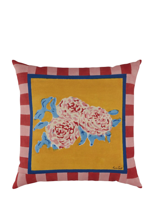 LISA CORTI: Cuscino Leopard Stripes Gold - ecraft_0 | Luisa Via Roma
