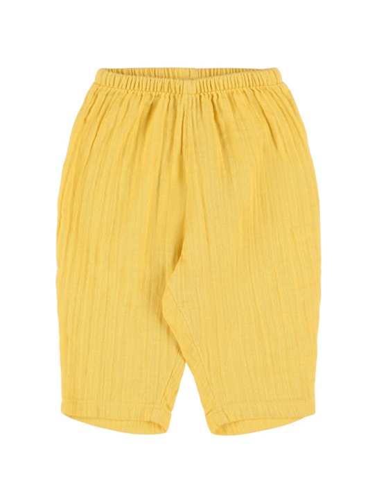 Petit Bateau: Cotton gabardine pants - kids-boys_0 | Luisa Via Roma