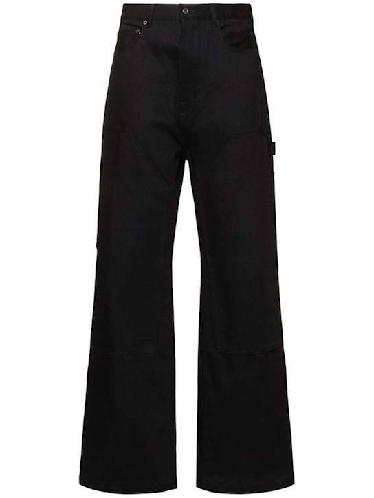 Rick Owens DRKSHDW: Geth denim jeans - Black - men_0 | Luisa Via Roma