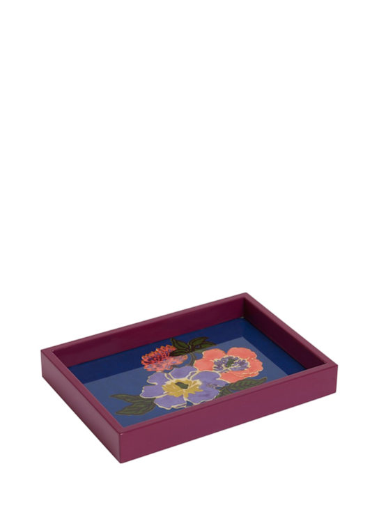 LISA CORTI: Dandelion mini lacquered tray - ecraft_1 | Luisa Via Roma