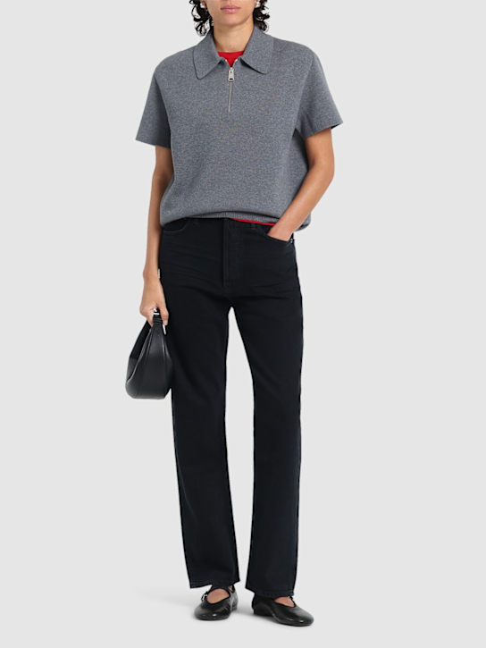 Agolde: 90's pinch waist organic cotton jeans - women_1 | Luisa Via Roma