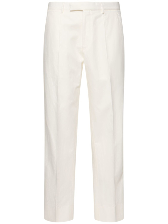 Zegna: コットン＆リネンパンツ - men_0 | Luisa Via Roma