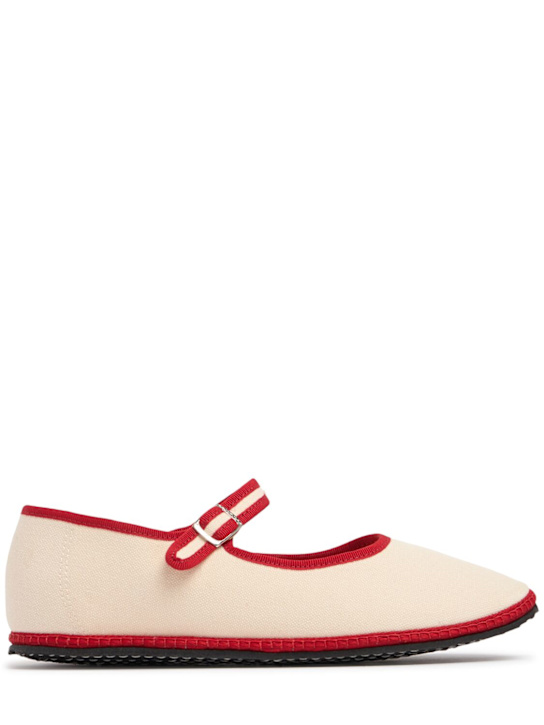 10mm Mary Jane Paraggi cotton slippers - Thumbnail 1