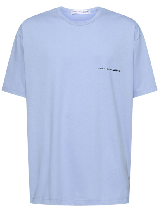 Comme des Garçons Shirt: Comme Des Garçons Shirt logo t-shirt - men_0 | Luisa Via Roma