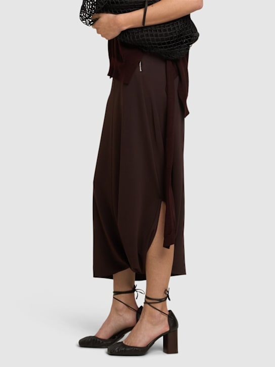 Lemaire: 85mm Micro leather pumps - women_1 | Luisa Via Roma