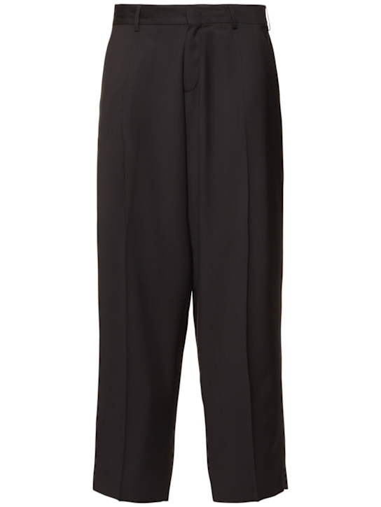 CELLAR DOOR: Vito lightweight wool pants - Brown - men_0 | Luisa Via Roma