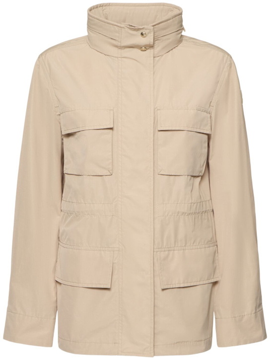 Moncler: Agax tech field jacket - women_0 | Luisa Via Roma