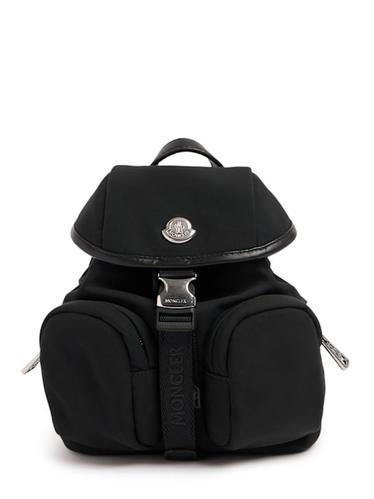 Moncler: Mini trick water repellent crossbody bag - Black - women_0 | Luisa Via Roma
