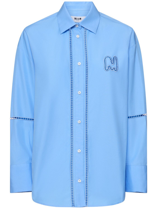 Poplin shirt - Thumbnail 1