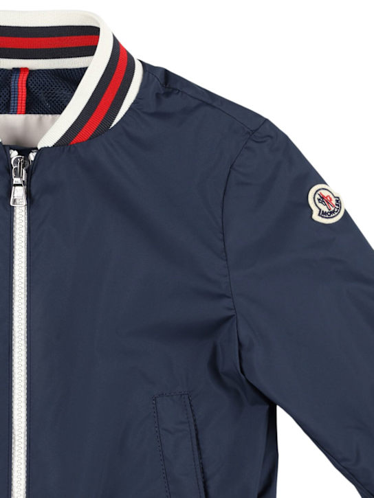 Moncler: Maki tech jacket - kids-boys_1 | Luisa Via Roma