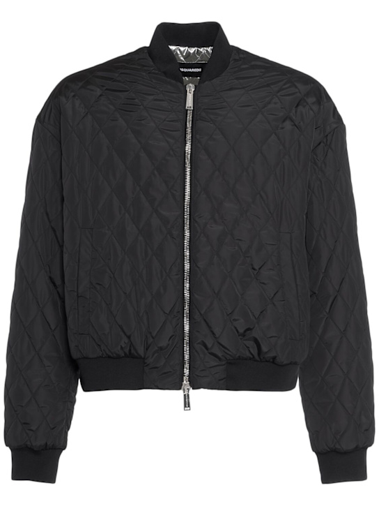 Dsquared2: Steppjacke „Dsquared2 Urban Bomber“ - Schwarz - men_0 | Luisa Via Roma
